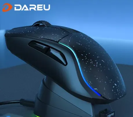 Dareu 3 modo PC jogo mouse com base de carregamento