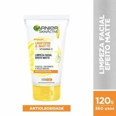 Gel De Limpeza Facial Garnier Skinactive Uniform & Matte 120g