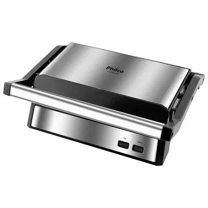 Foto do produto Grill e Sanduicheira Philco Maxx Clean 1000W Inox - PGR21PI, 220V