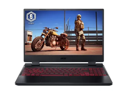 Notebook Acer Nitro 5 i5 12ª Gen 8GB 512GB RTX 3050 15.6” Full HD Win 11