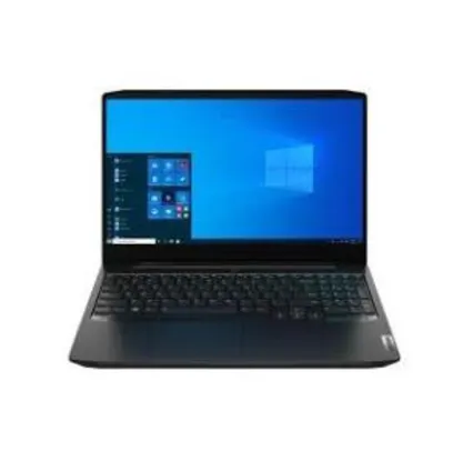 Notebook Lenovo Ideapad 3i i7-10750H 8GB 256GSSD Placa GTX 1650 4GB Tela 15.6" FHD IPS W10 | R$5.999