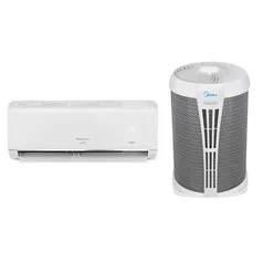 Ar Condicionado Split 9000BTUS Inverter Springer Midea Hi-Wall AirVolution Branco 220V