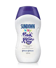 Leve 2 Pague 1 Johnson's Sundown Protetor Solar Infantil Corpo E Rosto Praia E Piscina Kids Fps 60 120Ml