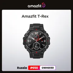  2020 CES Amazfit T rex T rex Smartwatch Control Music 5ATM Smart Watch GPS/GLONASS 