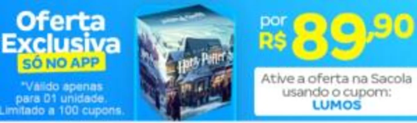 Coleção Harry Potter - 7 volumes [ oferta No APP]