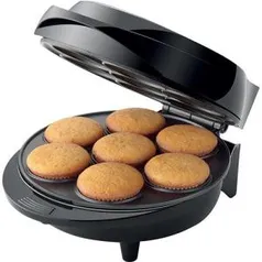 Máquina de Cupcake Mondial Maker Pratic Cupcake Preto/Inox - R$50