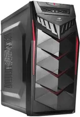 Gabinete Gamer Mt-G70 Bk S/Fonte C3TECH | R$ 170