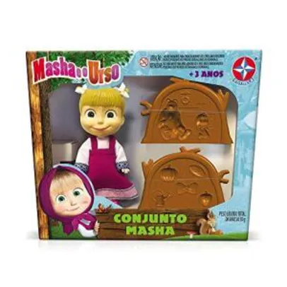 Conjunto Masha E O Urso, Brinquedos Estrela | R$60
