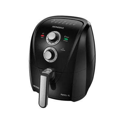 Fritadeira Elétrica Air Fryer Mondial Afn-40-LE 4L Preta - 220V