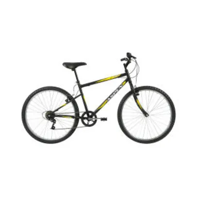 Bicicleta Aro 26 Caloi 7 Marchas Aspen Lazer Preta R$ 399