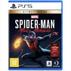 [Pré-Venda] Jogo PS5 Spider-Man: Miles Morales Ultimate Edition