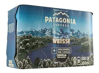 (REC) Pack de Cerveja Patagonia Weissen Nacional Sleek 350ML, 8 Unidades