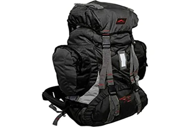 0072 - MOCHILA CRAMPON TECH 72 - CINZA COM PRETO