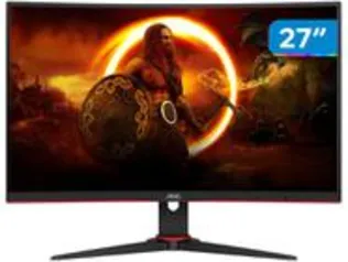 [MagaluPay] Monitor Gamer Curvo 240Hz Full HD 27” AOC