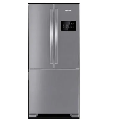 Refrigerador French Door Brastemp De 3 Portas Frost Free Side Inverse Com 554l Inox - Bro85ak 110