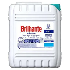 Sabão Líquido Brilhante Ação Total Profissional Sem Perfume 7L – 1 Unidade | R$30