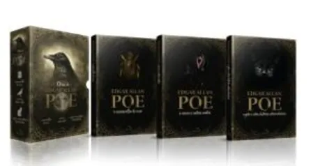 [Cupom] Box - Edgar Allan Poe - Histórias Extraordinárias - 3 Volumes - Acompanha Pôster