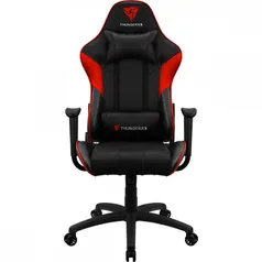 Cadeira Gamer EC3 Preta e Vermelha - THUNDERX3