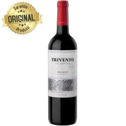 [50% AME] Vinho Argentino Trivento Reserve Malbec Tinto Garrafa 750ml - Concha Y Toro | R$60