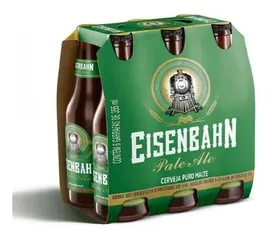 [Leve 11] Pack Cerveja Eisenbahn Pale Ale Garrafa 355ml Com 6 Unid