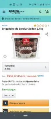 Brigadeiro de Enrolar Xodon 2,1kg - R$38,72