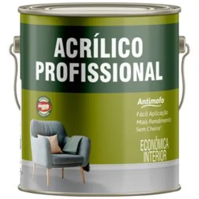 Acrílico Fosco Perola 3,6L - MAZA-10931 