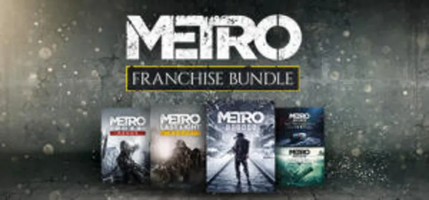 [Steam] Metro Franchise Bundle - PC (58% OFF)