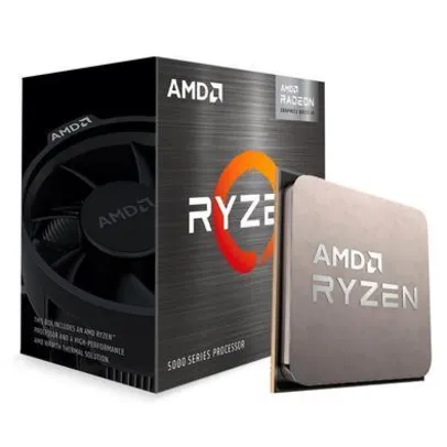 Processador AMD Ryzen 5 5600G, 3.9GHz, Cache 16MB, Hexa Core, 12 Threads, AM4, Ví­deo Integrado - 100-100000252BOX.