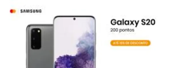 Samsung Galaxy S20 - Mastercard Surpreenda - 1x Cartão Crédito