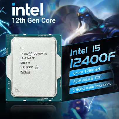 Processador Intel Core i5-12400F (6/12)