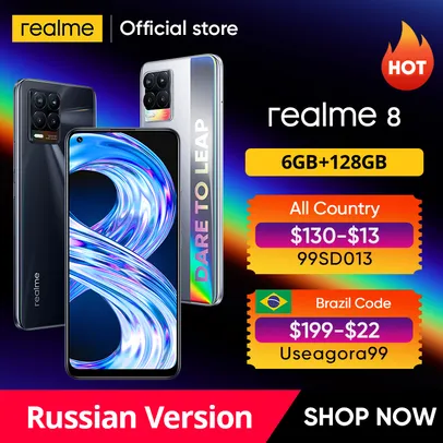 Smartphone Realme 8 (6GB/128GB)