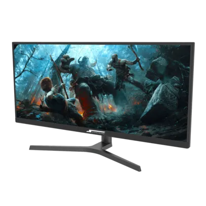 Monitor Gamer SuperFrame Vision Ultra, 34 Pol, UltraWide, 2.5K, Quad HD, IPS, 99% sRGB, HDR, FreeSyn