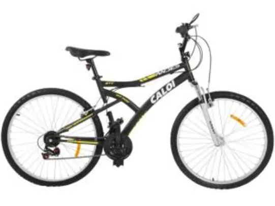 Bicicleta Caloi Andes Aro 26 com 21 Marchas - Quadro de Aço Freio V-brake - R$503