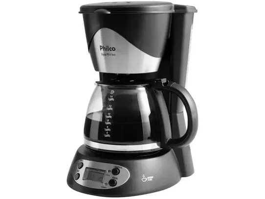 Cafeteira Elétrica Philco PH14 Inox com TIMER