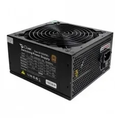 Fonte Duex 500FSE+, 500W, 80 Plus Bronze, PFC Ativo, DX 500FSE+