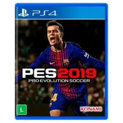 [VISA CHECKOUT] PES Pro Evolution Soccer 2019 (PS4) - R$ 111