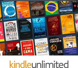 3 MESES DE KINDLE UNLIMITED POR R$1,99