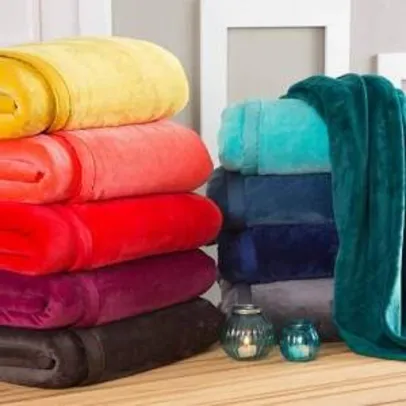 [Shoptime] Cobertor casal - R$ 69,99