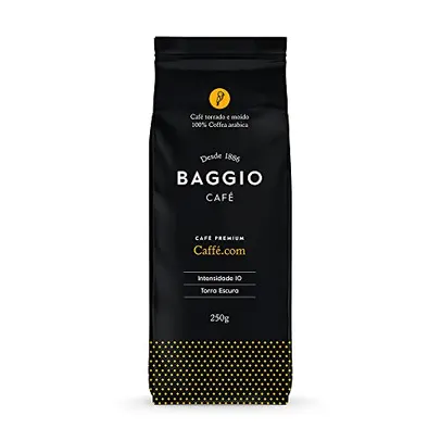 Café Torrado e Moído Premium Caffè.com Baggio Café 250g (rec. 10uni)