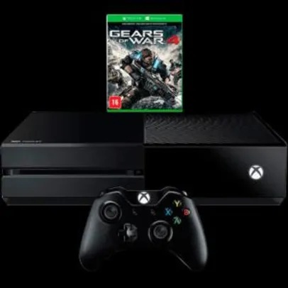Console Xbox One 500GB + Gears of Wars 4 (download)
