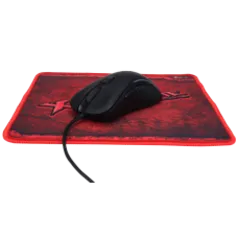 Combo Gamer Mouse e Mousepad Xtrike Me GMP-290, 3600DPI, Rainbow, USB, Black