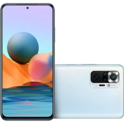 (AME SC R$437) Xiaomi Redmi note 10 Pro, 6GB RAM, Tela 6.7 120hz, 4G