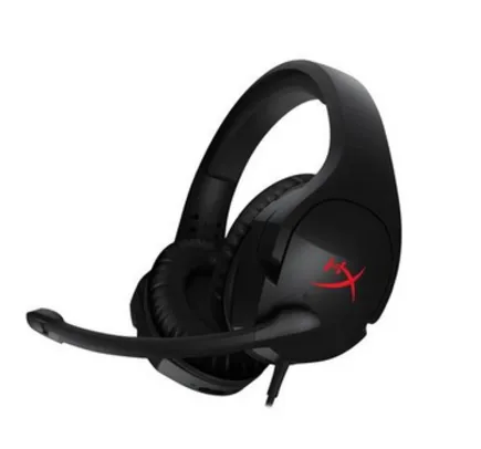 Headset Gamer HyperX Cloud Stinger, Drivers 50mm, Múltiplas Plataformas, P2 e P3 - HX-HSCS-BK/NA