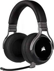Headset Sem Fio Gamer Corsair Virtuoso Premium Carbono - CA-9011185-NA