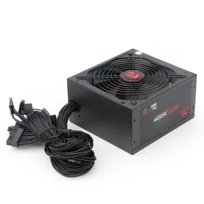 Fonte Redragon RGPS 600W, 80 Plus Bronze | R$299