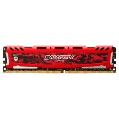 Memória Crucial Ballistix Sport, 8GB, 3200MHz R$ 245