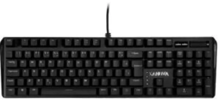 Teclado Mecanico Xanova Pulsar XK400 Led Branco Switch Cherry Brown | R$ 320