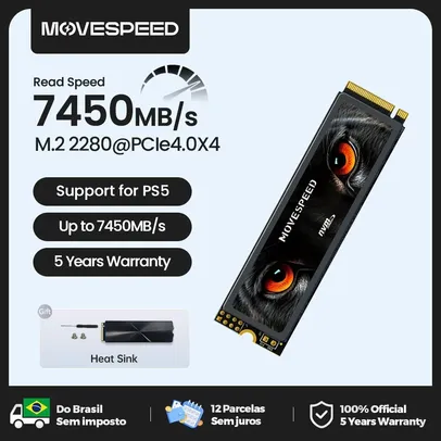 [BRASIL] SSD 1TB nvme m.2 7450mb/s Movespeed