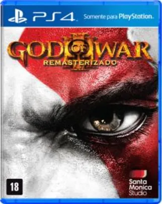 God Of War III - Remasterizado - PS4  - R$ 26,31