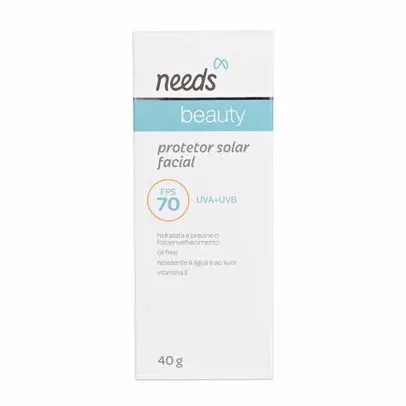 KIT COM 3 - Protetor Solar Facial Needs FPS 70 PPD 33 40g 